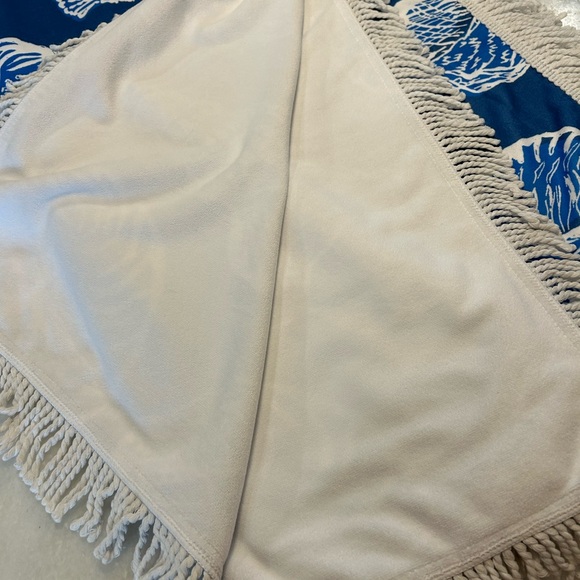 Lilly Pulitzer Beach Blanket Barton Blue Shell Of A Good Time - Picture 4 of 7